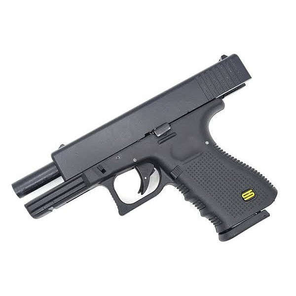 SUR Ansar BRT Glock 19 Black Blank/Pepper Gun (Semi Auto|14+1|9mm Pak)