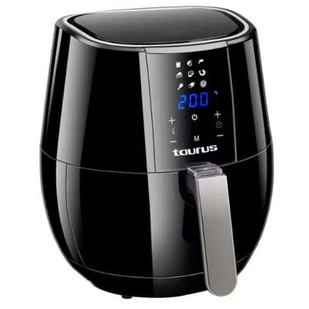 Taurus 4.8L Airfryer Digital Plus Black 1500w with 9