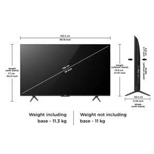 TCL 55 Inch UHD Google LED TV with Smart Features & Voice Control