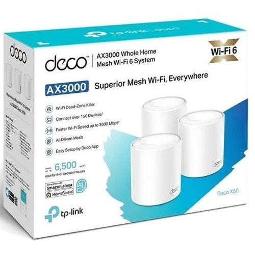 The Deco X55 AX3000 Whole Home Mesh Wi-F...