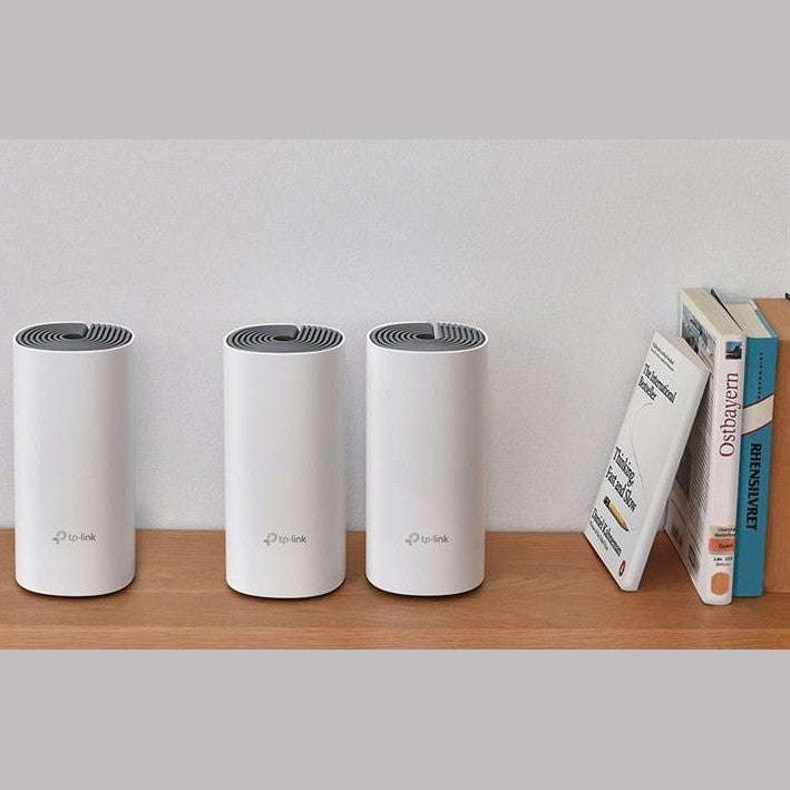 TP-Link Deco E4 (2-Pack) AC1200 Whole Home Mesh Wi-Fi System for Seamless Connectivity