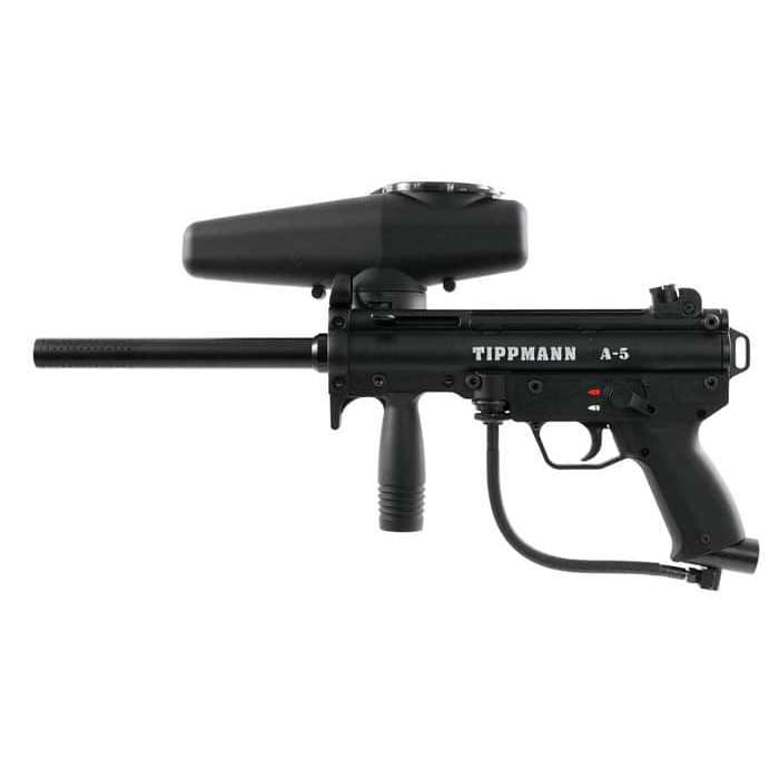 Tippmann A-5 with Response Trigger .68 Caliber Paintball Marker