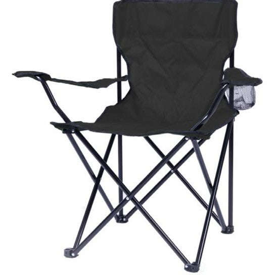 Totally Camping Chair - Black | Lightweight & Portable Outdoor Seating