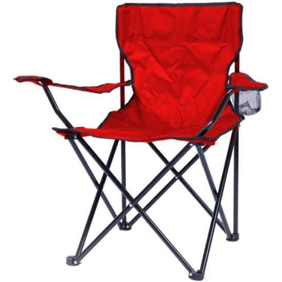Totally Camping Chair - Red | Lightweight & Portable Outdoor Seating