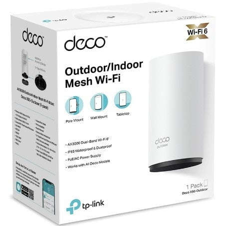 TP-Link AX3000 Outdoor/Indoor Mesh Wi-Fi System for Seamless Connectivity