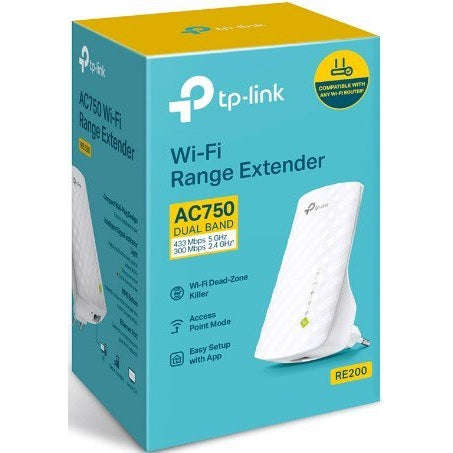 TP-Link RE200 AC750 WiFi Range Extender