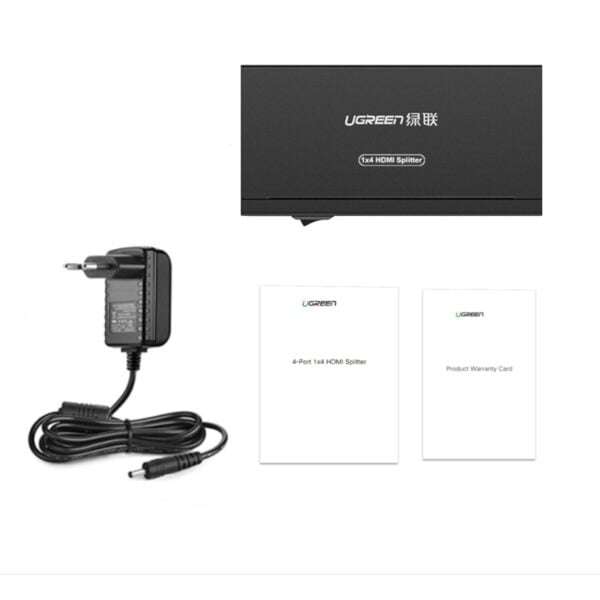 UGREEN HDMI 1×4 Splitter  4K UHD, 3D Support