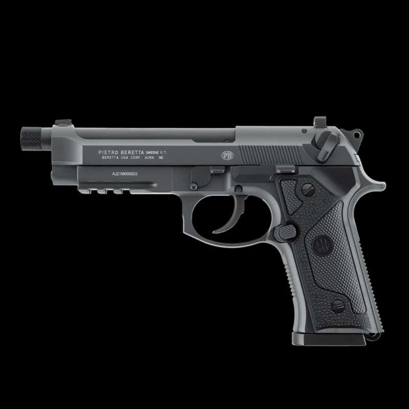 Umarex Baretta M9A3 Black & Gray Gas Gun (Semi Auto|Blowback|CO2|18+1|344 FPS|3J|4.5mm BB) 5.8419