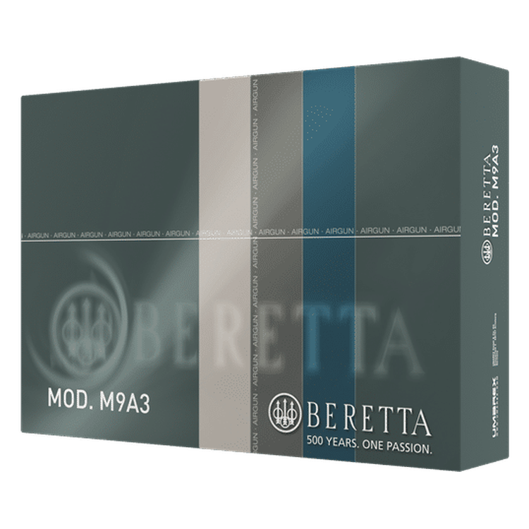 Umarex Baretta M9A3 Green & Black Gas Gun (Semi Auto|Blowback|CO2|18+1|344 FPS|3J|4.5mm BB) 5.8418