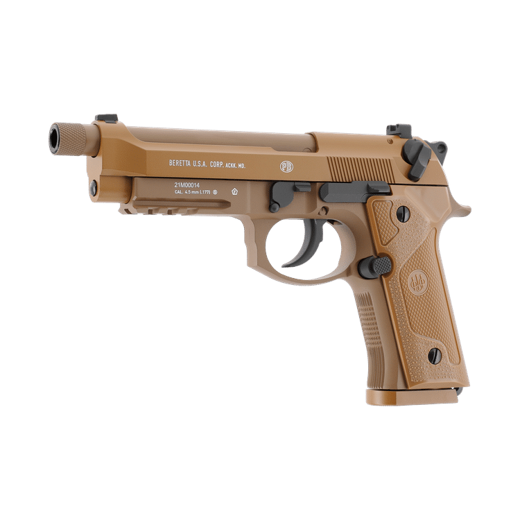 Umarex Baretta M9A3 FDE Gas Gun (Semi Auto|Blowback|CO2|18+1|344 FPS|3J|4.5mm BB) 5.8350
