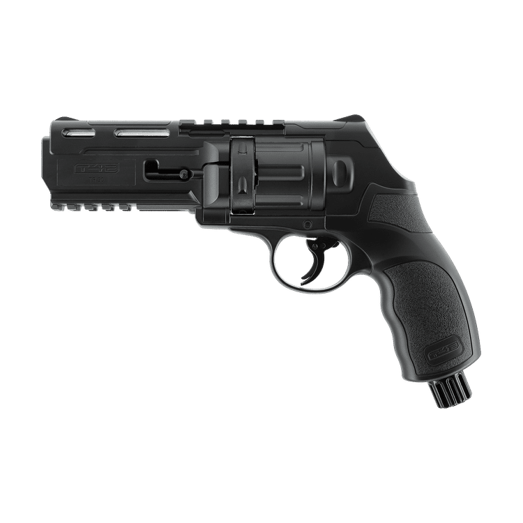 Umarex T4E HDR 50 TR GEN 2 Paintball Gas Gun Combo (Semi Auto|CO2|6|500 FPS|13J|.50 CAL/Revolver)...