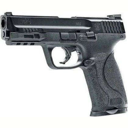 Umarex T4E Smith & Wesson M&P9 M2 Paintball Gas Gun (Semi Auto|Blowback|CO2|8 Rounds|360 FPS|5J|....