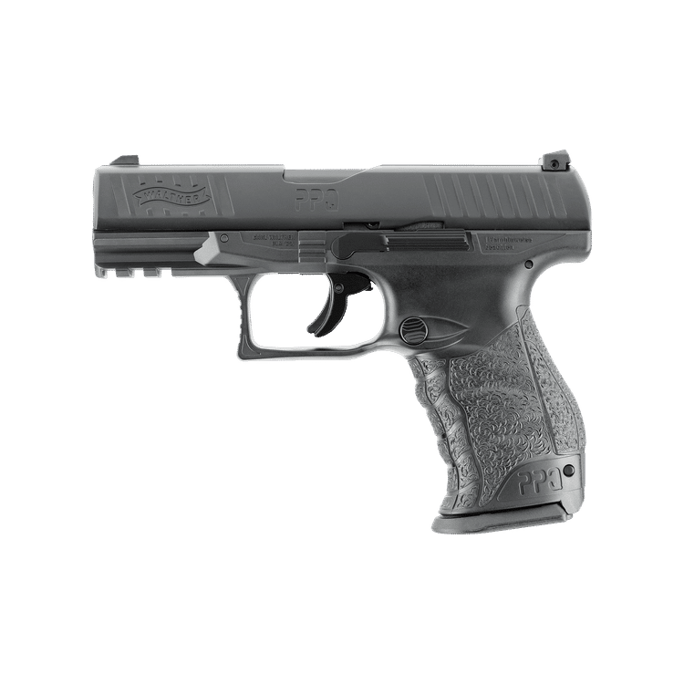 Umarex T4E Walther PPQ M2 Paintball Gas Gun (Semi Auto|Blowback|CO2|8 Rounds|360 FPS|5J|.43 CAL) ...