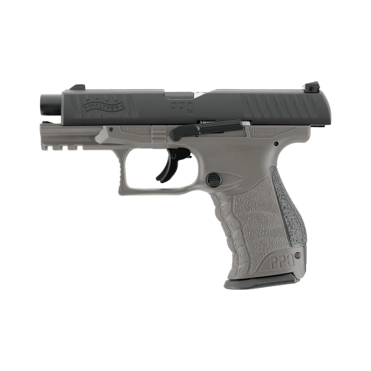 Umarex T4E Walther PPQ M2 TGR Paintball Gas Gun (Semi Auto|Blowback|CO2|8 Rounds|360 FPS|5J|.43 C...