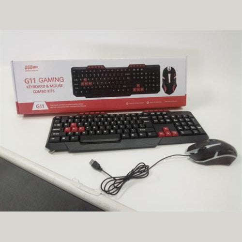UniQue G11 Gaming Wired 114 Keys USB Keyboard And Ergonomic