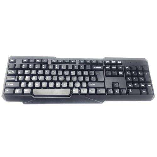 UniQue Wireless USB 104 Keys Standard US Layout Keyboard