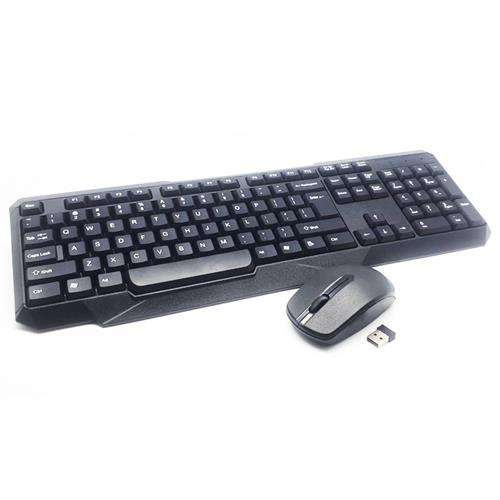 UniQue Wireless USB 104 Keys Standard US Layout Keyboard