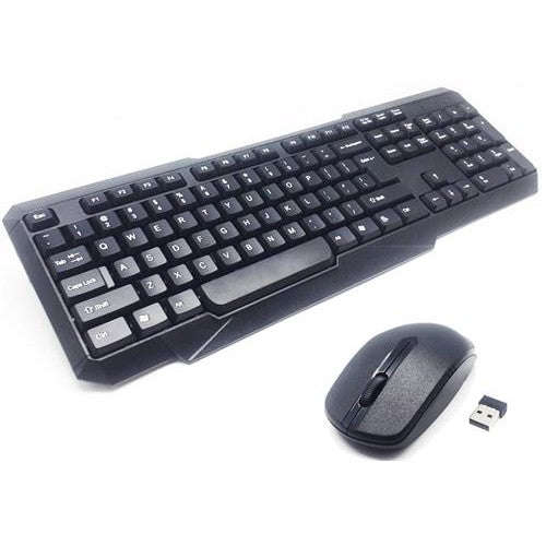 UniQue Wireless USB 104 Keys Standard US Layout Keyboard