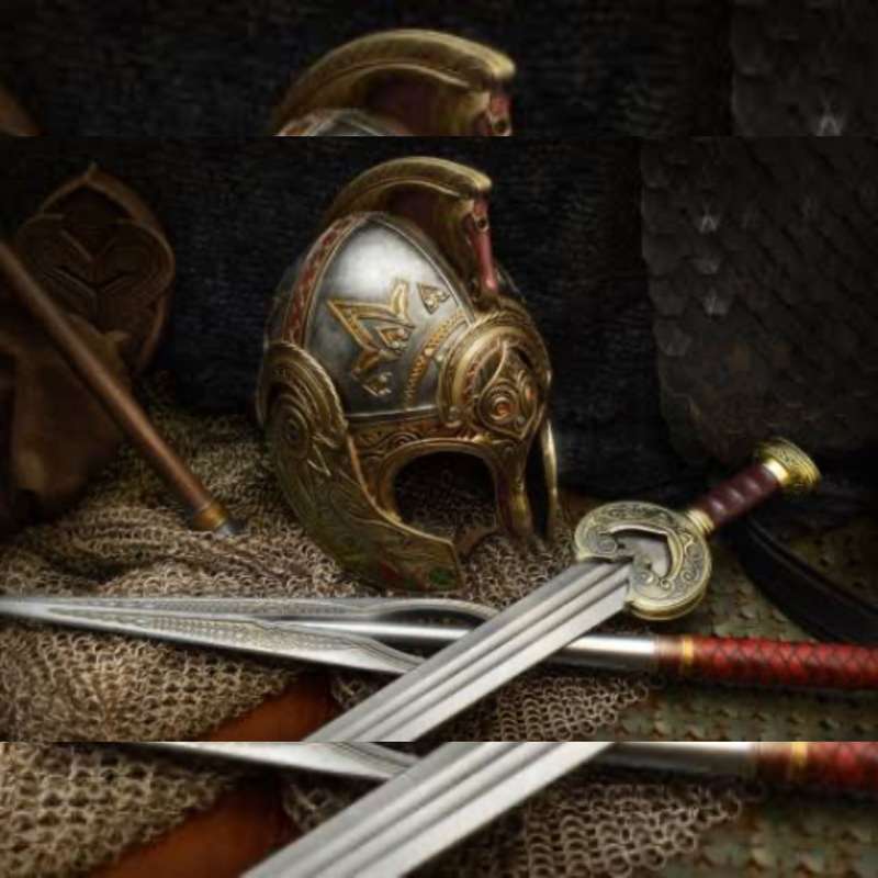 United Cutlery Lord Of The Rings Helm Of King Theoden Artifact UC3523
