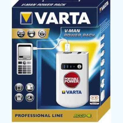 Varta V Man Portable Power Pack  High-Capacity Charger for All Your Devices