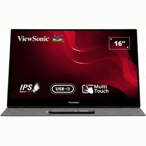 ViewSonic TD1655 15.6" FHD Touch Screen Monitor