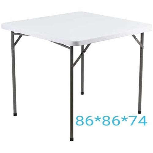 Vytal Foldable Square Serving Table 86cm - White Retail Box