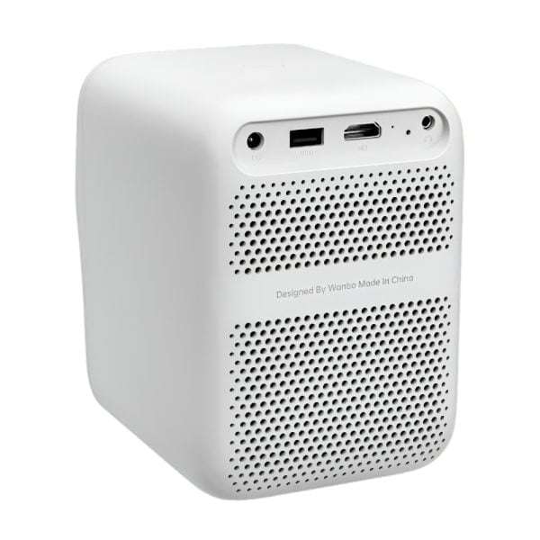 WANBO T2 MAX 1080P Smart Projector 450ANSI Lumens Android 9.0  White
