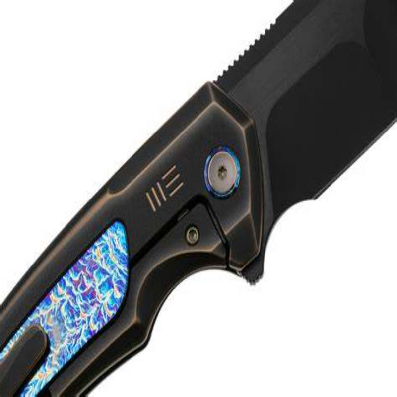 WE Hyperactive  Bronze / Black Titanium Handle Knife   WE23030-4
