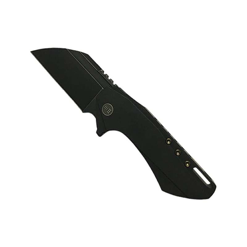 WE Knife M390 Black TI Handle Stonewash Finish Bohler- 820B