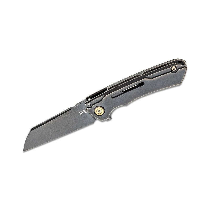 We Knife Mini Buster Titanium Antique Bronze Handle  2003B