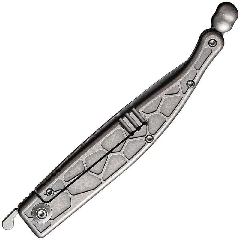 WE Knife Roman Gray 2008B pocket knife gray CPM-S35VN titanium framelock spear-point flipper