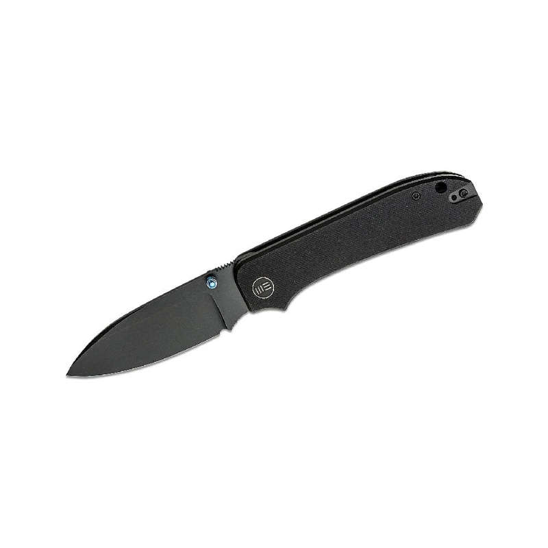 We Knives Big Banter Thumb Stud Black G10 Handle  WE21045-1