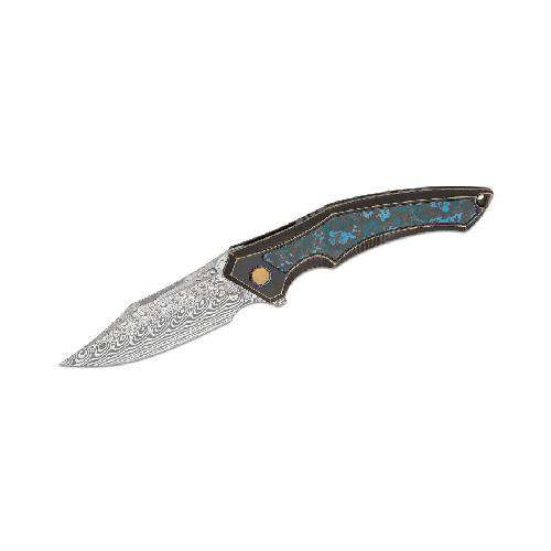 WE Orpheus Knife Bronze/Blk Titanium Integral Handle WE23009-DS1