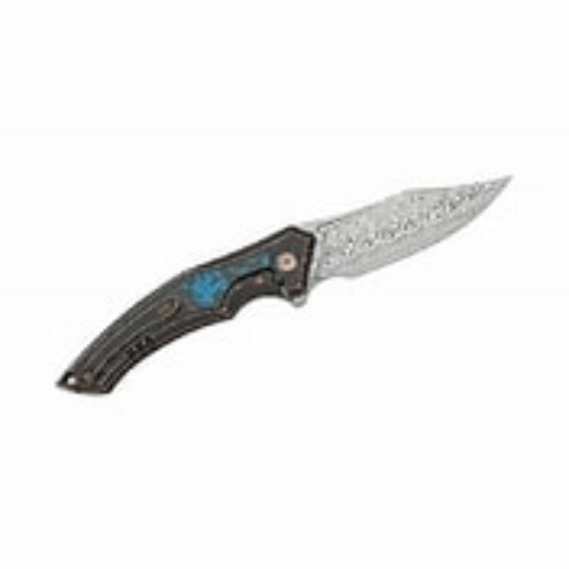 WE Orpheus Knife Bronze/Blk Titanium Integral Handle WE23009-DS1