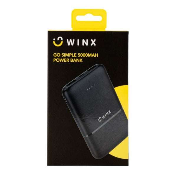 WINX GO Simple 5000mAh Power Bank  Compact and Efficient Portable Charger