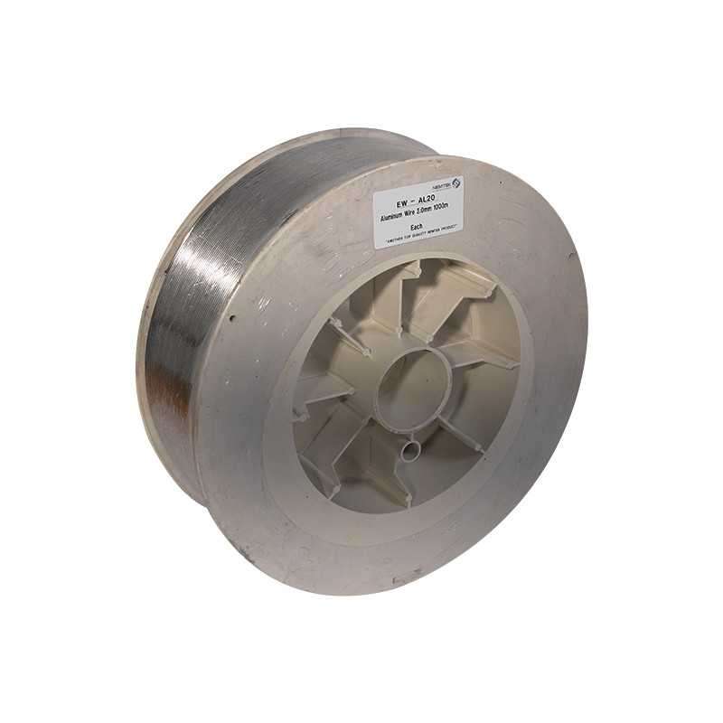 Solid Aluminium Wire 2.0mm 1000m Reel - Heavy-Duty Electric Fencing