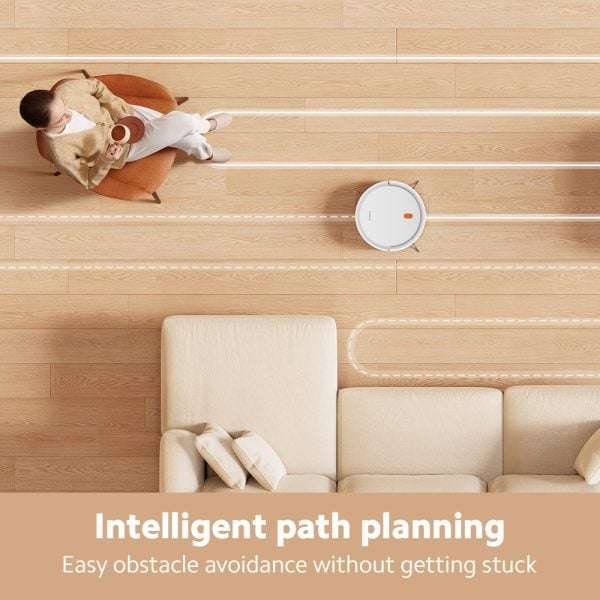 Xiaomi Robot Vacuum Mop E5  White | Powerful Suction & Mopping