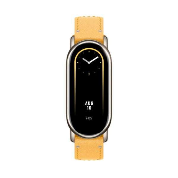 Xiaomi Smart Band 8 Yellow Braided Strap - Stylish & Comfortable