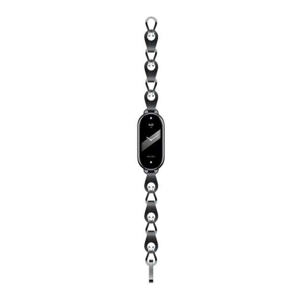 Xiaomi Smart Band 8 Black Chain Strap - Elegant & Durable