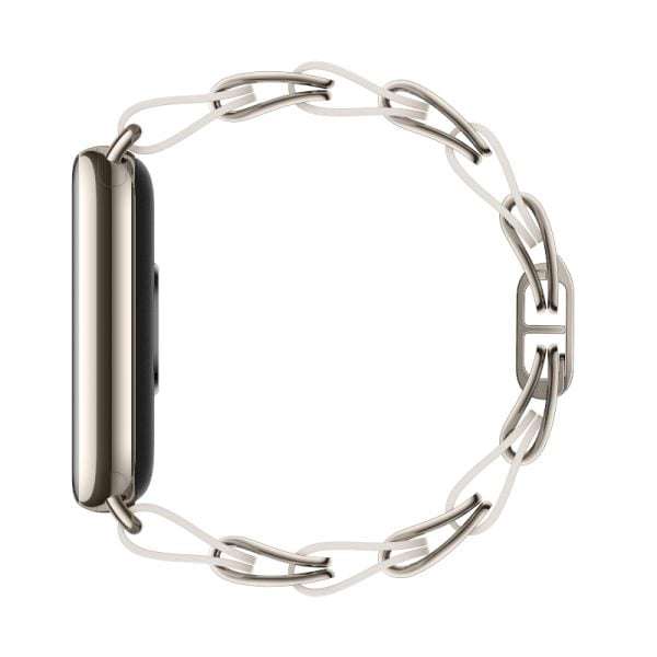 Xiaomi Smart Band 8 Chain Strap  Elegant White Replacement Strap