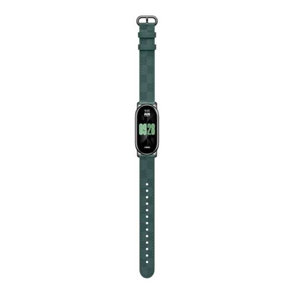 Xiaomi Smart Band 8 Checkered Strap  Green Stylish Replacement Strap