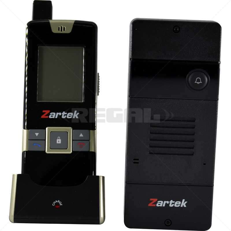 ZARTEK ZA-650 Wireless 1 Button Intercom Kit | Digital Audio with PSU | IC157