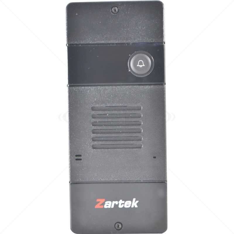 ZARTEK 1 Button Digital Wireless Intercom Slave Gate Station incl PSU Part No: IC157-2