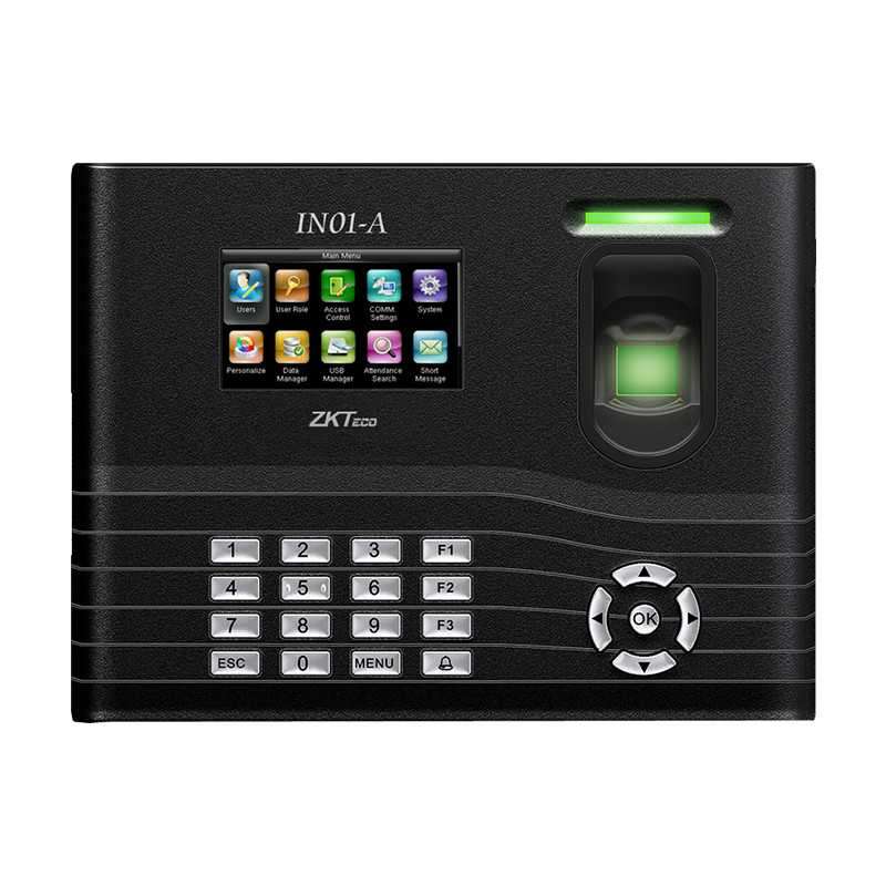 ZKTeco IN01A Fingerprint Keypad Reader Built-in Battery LK168-10