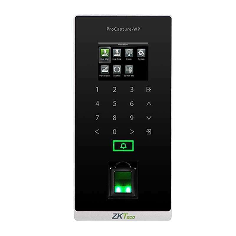 ZKTeco ProCaptureWP Fingerprint Keypad Reader IP65 Green Label LK172-4