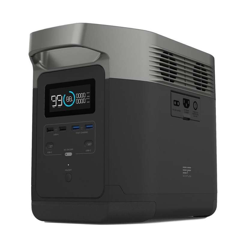 EcoFlow Delta 1300 1260Wh Portable Power Station with 3300W Surge