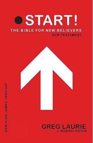 START! The Bible for New Believers Hardcover  by Greg Laurie