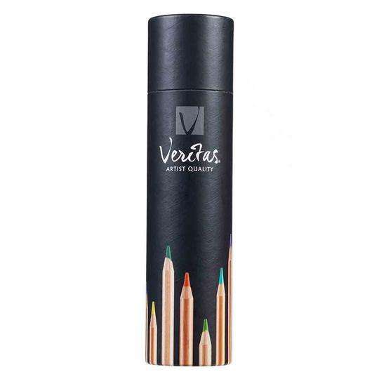 Veritas Coloring Pencils In Cylinder (Coloring Pencils) Set of 24