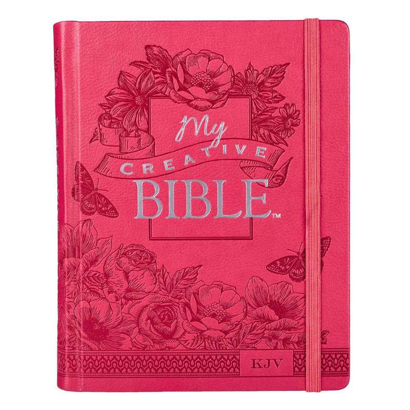MY CREATIVE BIBLE PINK - KING JAMES VERSION (HARDCOVER)
