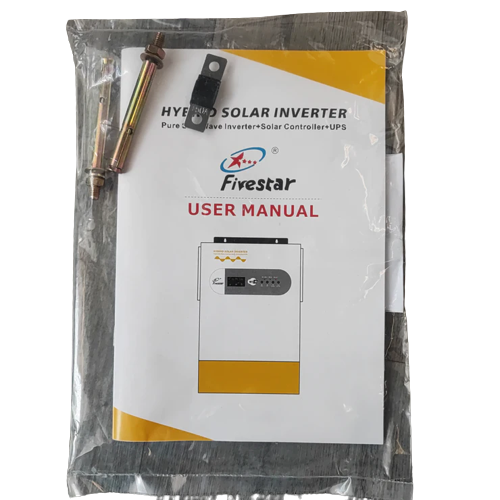 Hybrid Inverter 24V 3.5 KVA 3500 VA 80A MPT Inverter Pure Sine Wave Fivestar